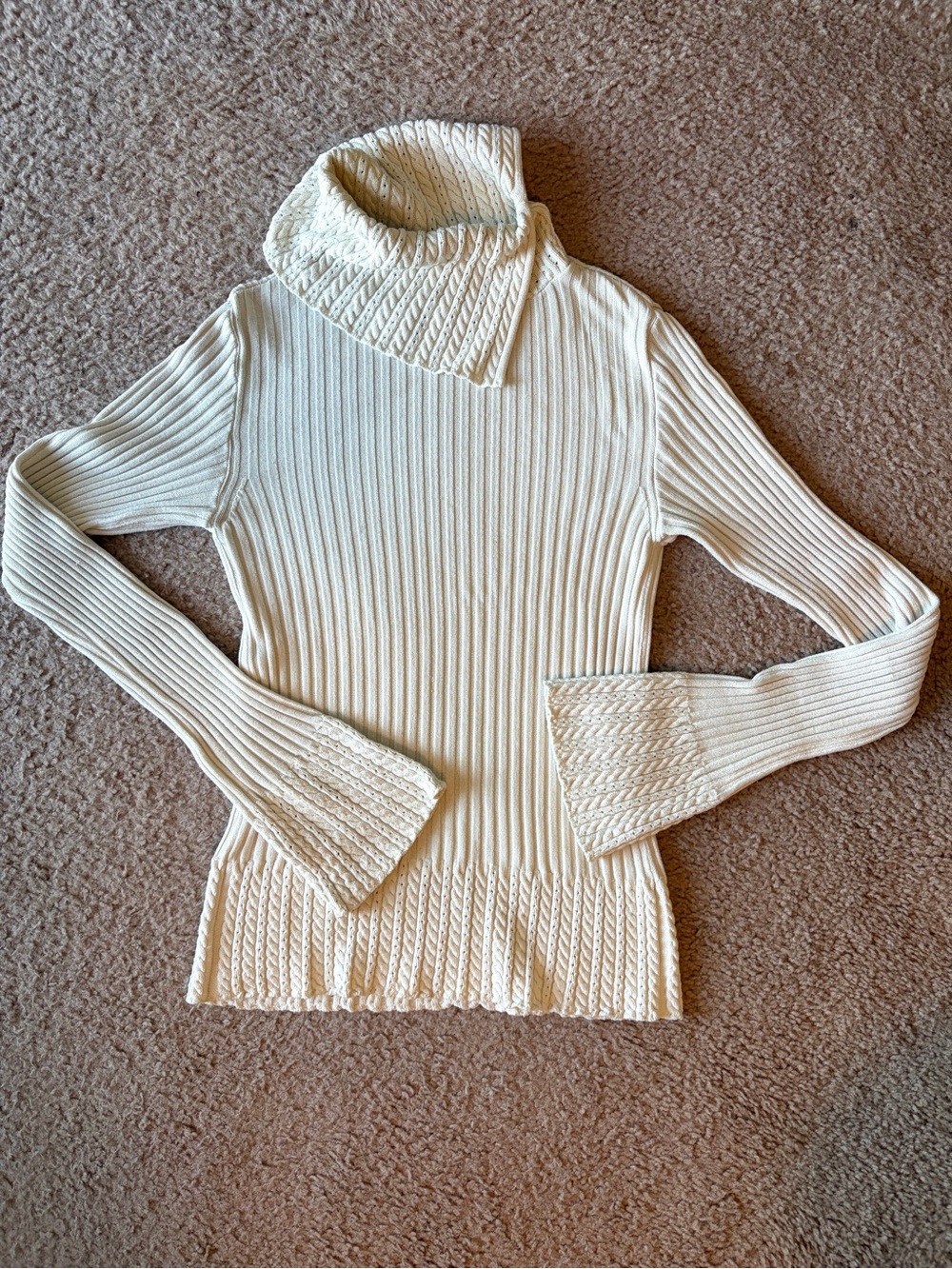 Gorgeous Arden B Cream Knit Sweater